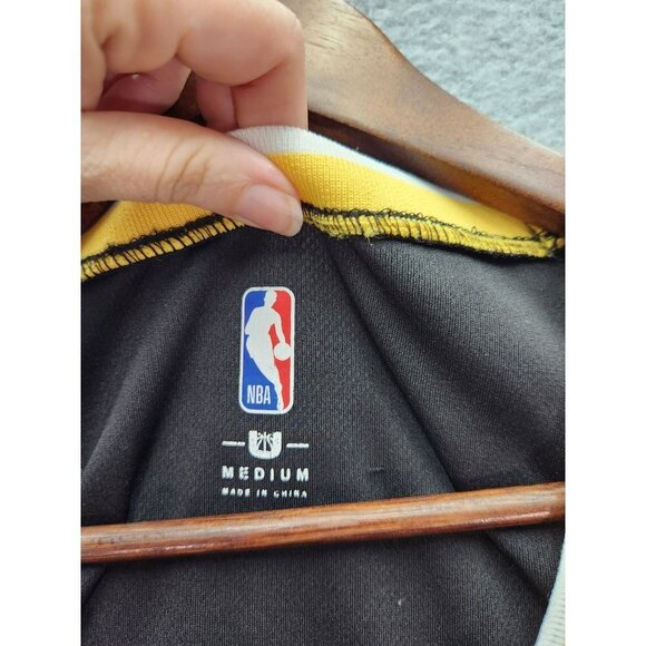 Golden State Warriors NBA Jersey Medium Black/Yellow - Picture 2 of 5
